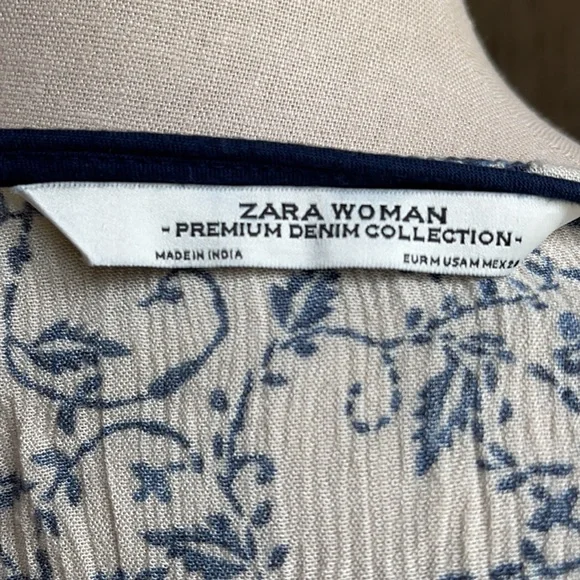 Zara • Premium Denim Collection Crop Top - Picture 7 of 10